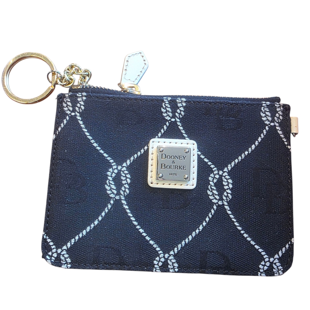 Dooney & Bourke Black and White Key Holder